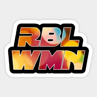 RBL WMN Sticker